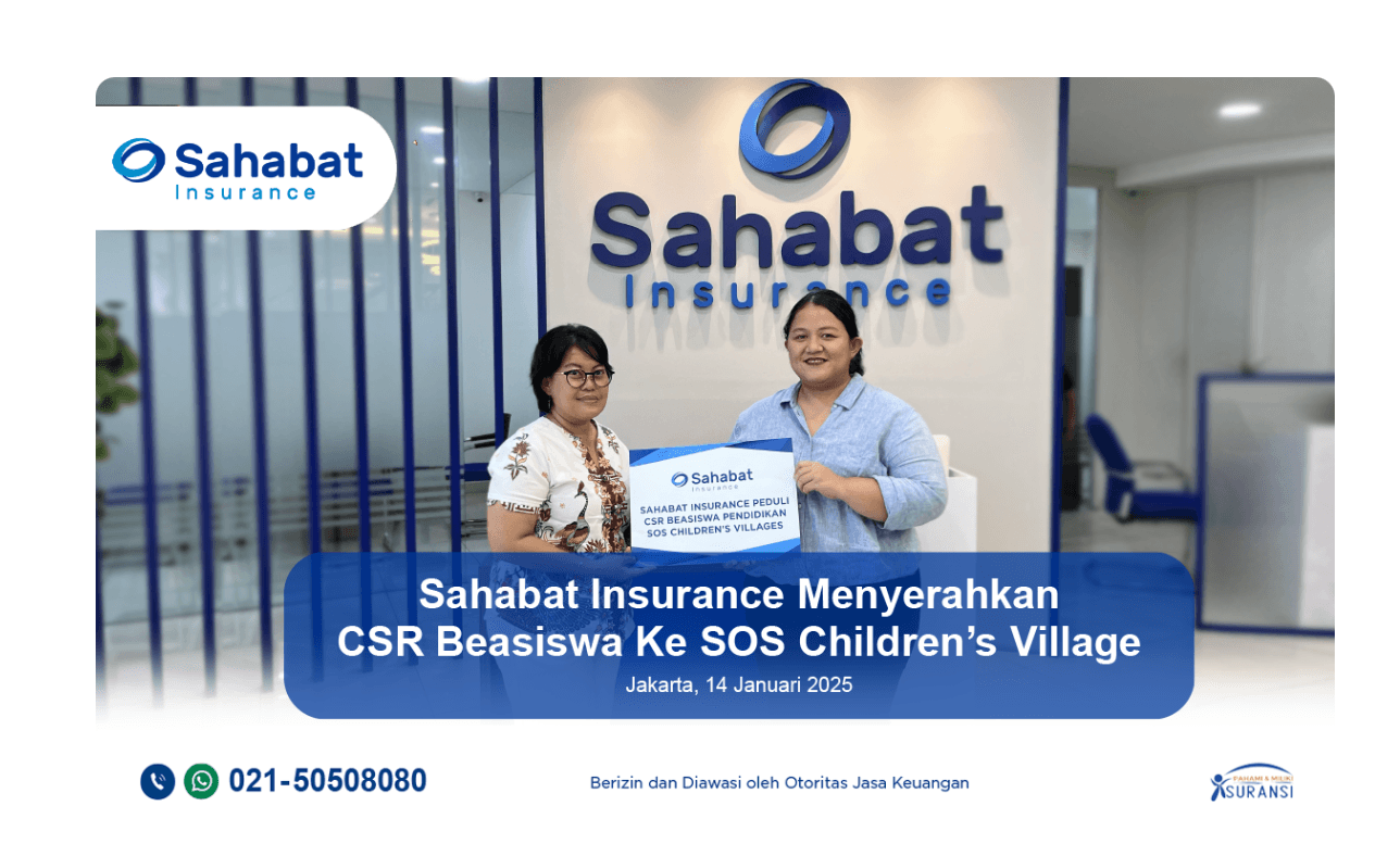 Sahabat Insurance Laksanakan Program CSR Pendidikan Bersama SOS Children’s Village Indonesia