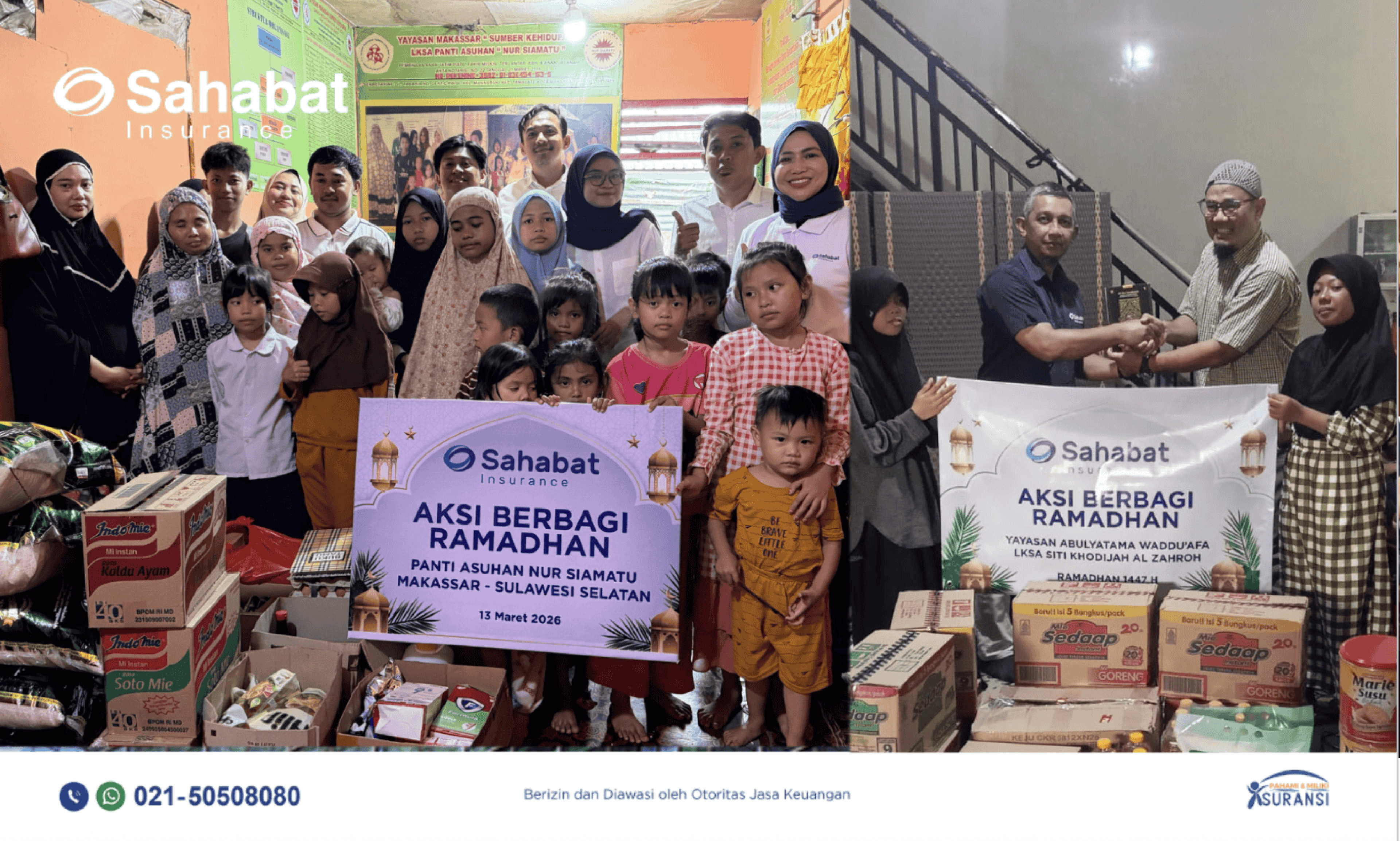 Berbagi Kebahagian Ramadhan bersama Sahabat Insurance