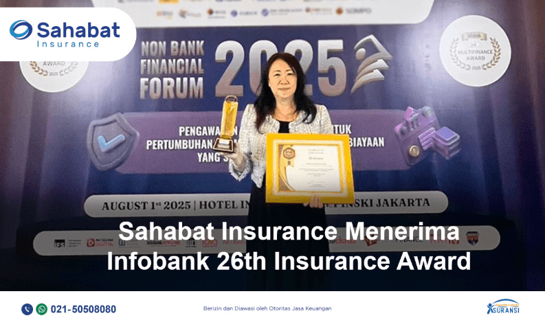 Sahabat Insurance Raih Dua Penghargaan Bergengsi di Infobank 26th Insurance Award 2025