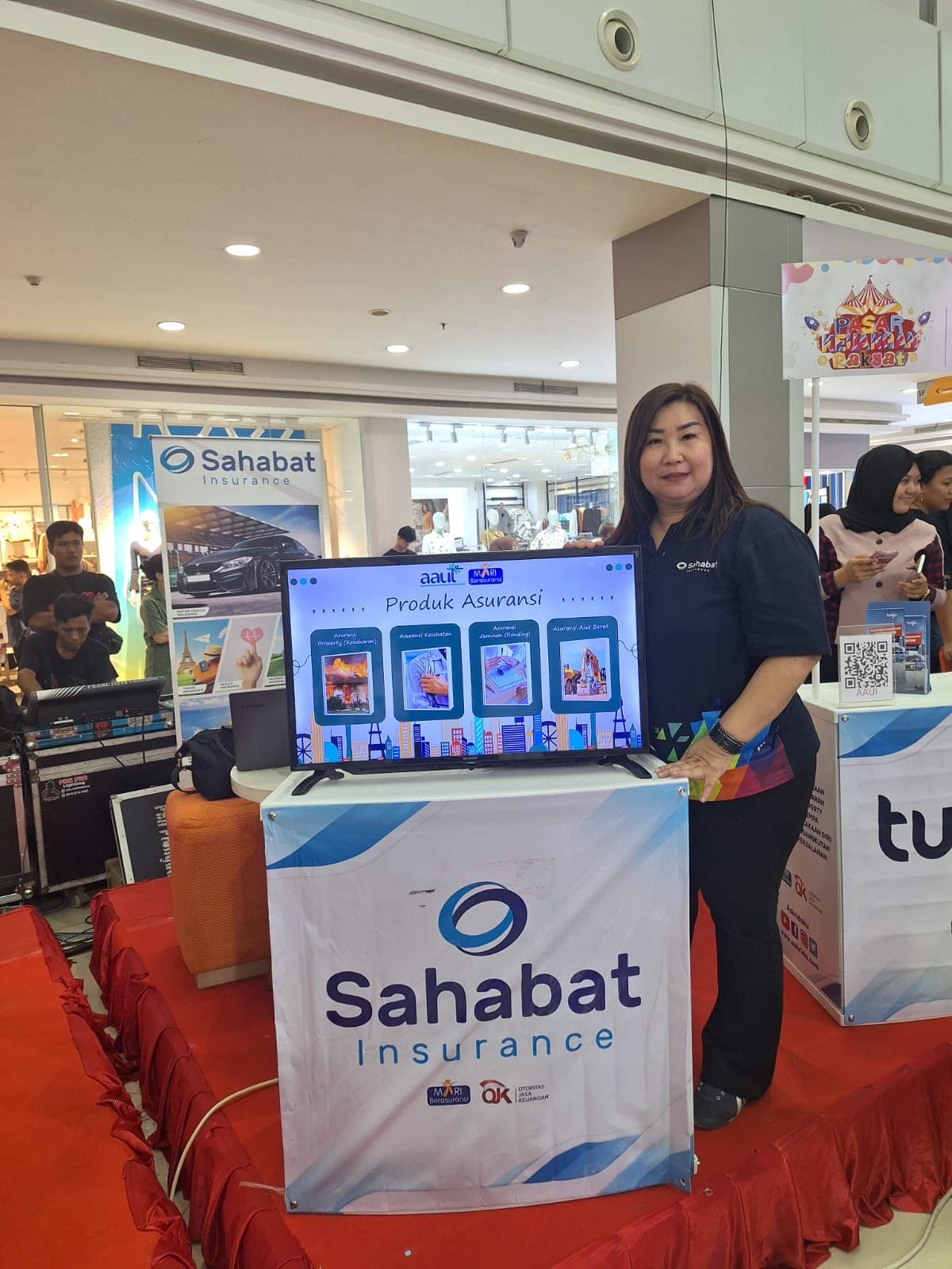 Sahabat Insurance Laksanakan Literasi Keuangan di Pasar Keuangan Rakyat