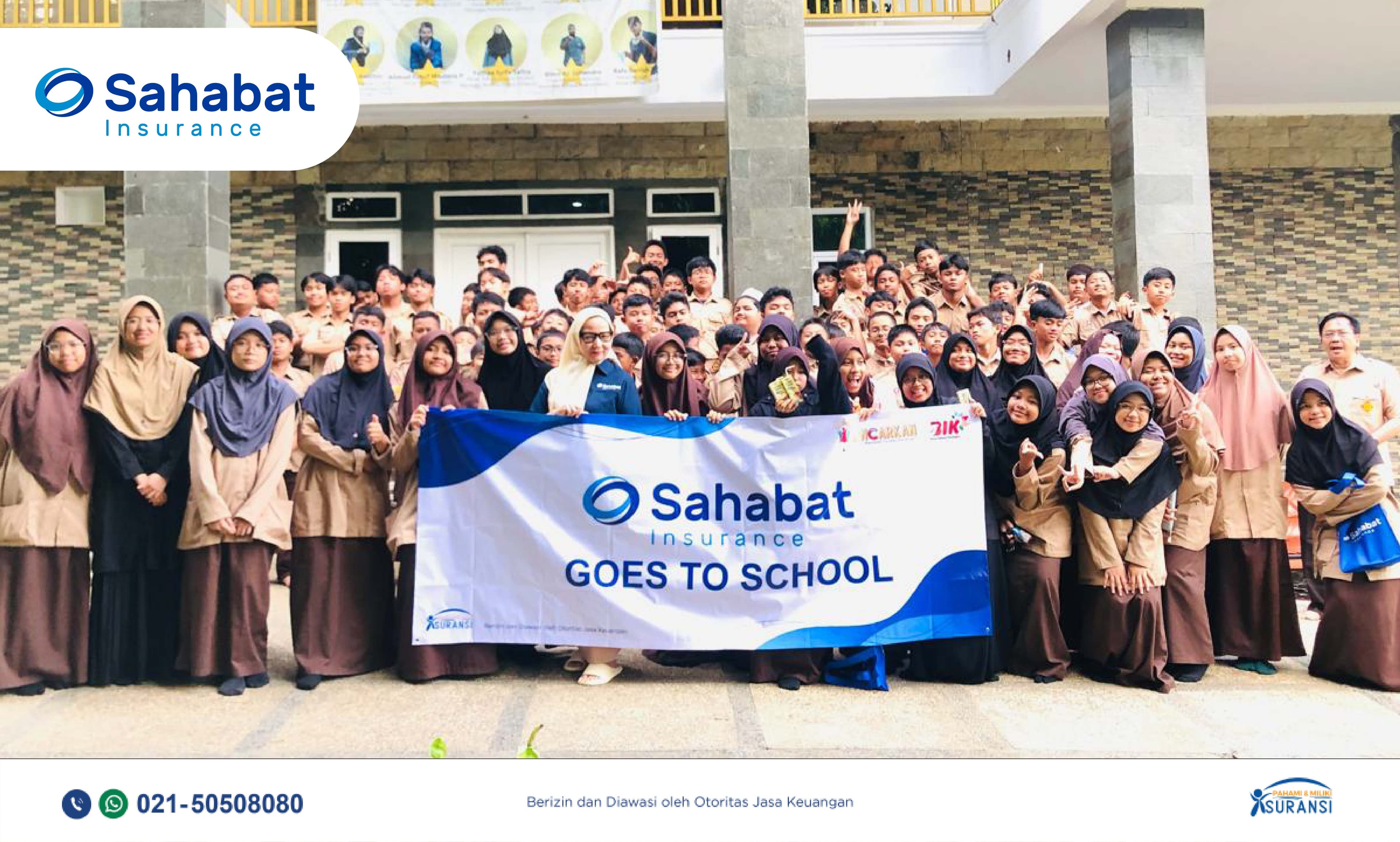 Sahabat Insurance Goes to School Tingkatkan Literasi Keuangan dan Asuransi di Bogor