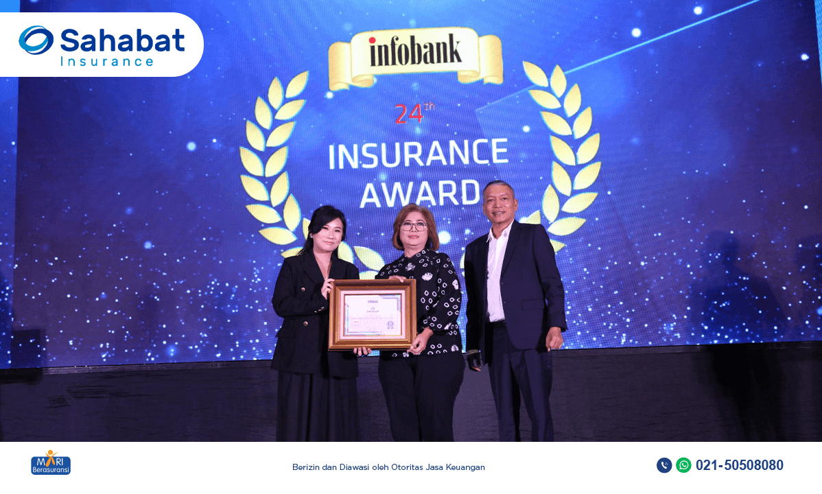 Sahabat Insurance Raih Excellent Award di Infobank 24th Insurance Awards 2023