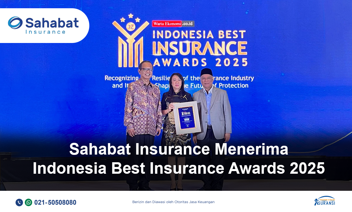 Berita - Sahabat Insurance Received Indonesia Best Insurance Awards 2025 from Warta Ekonomi - Sahabat Insurance | Solusi Lengkap Perlindungan Asuransi Anda